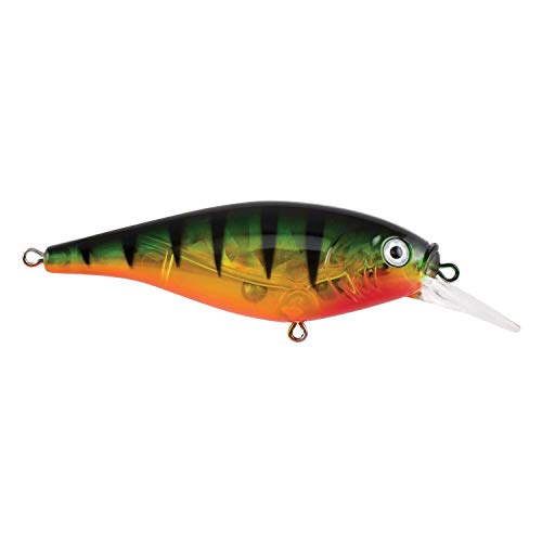 Flicker Shad Shallow Crankbait - Flashy Perch, 1/6 oz, 2"