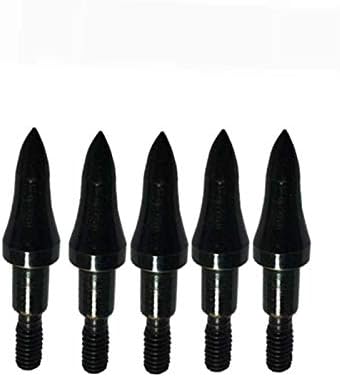 Skiennix Archery Arrow Tips - 12pcs 75/100/125/150 Grain Field Points | 5/16 Inch Screw-In Bullet Points for Hunting & Target Practice