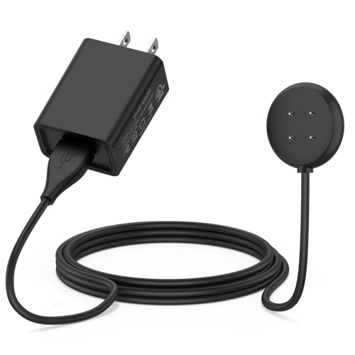 Vancle Black Wall Charger for Google Pixel Watch 3 & 2, Magnetic Dock & USB Cable
