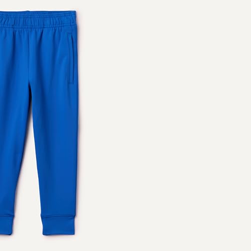 Boys' Athletic Performance Stretch Knit Jogger Track Pants - Large/Blue