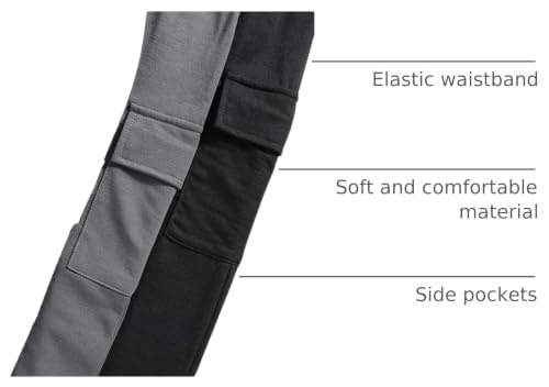 Nivne Tco Boys Casual Sweatpants Set 8 Years - 3 Pack Toddler & Kids Pants