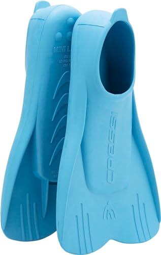 Cressi Kids Swim Fins - Short Floating Learning Fins for Ages 1+ - EU 25/28 / US 8/11