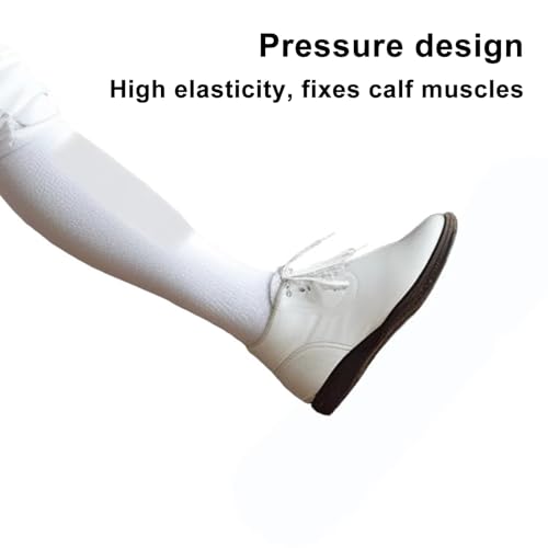 High Long Fencing Socks for Kids & Adults - Large Gray