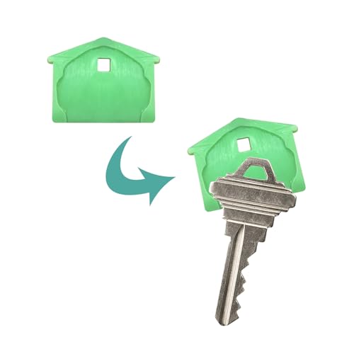 House Key Caps - Pack of 10 Assorted Colors