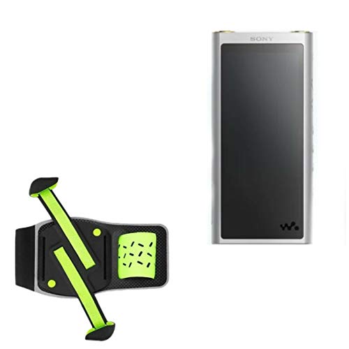 Adjustable FlexSport Armband for Sony NW-ZX300 Walkman - Stark Green