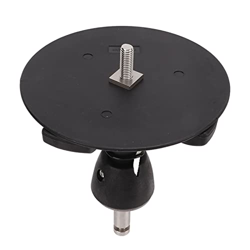 Windsurfing Mast Base - 360° Universal Black Nylon & Metal