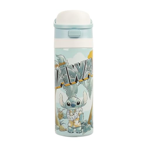 Bioworld Lilo & Stitch Hawaii Stitch 24oz Stainless Steel Travel Tumbler