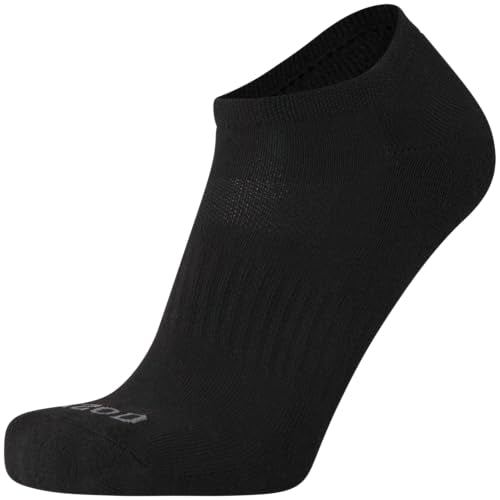 IZOD Men's 12-Pair No-Show Low-Cut Athletic Socks - Black Logo (6-12.5)