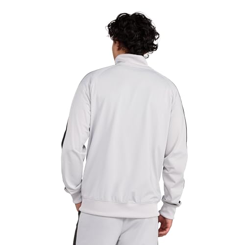 PUMA Men's Essentials T7 Track Jacket - Medium Light Gray