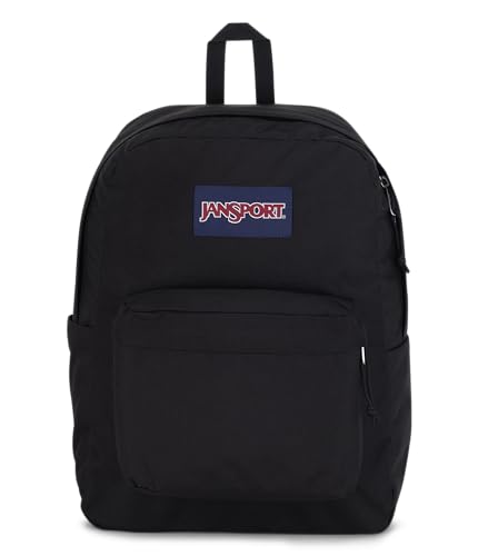 Lightweight Durable Backpack with Organizer - Black