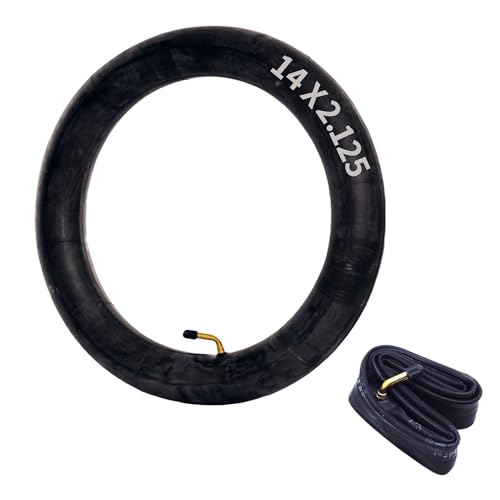 14x2.125 Bike Inner Tube with Schrader Valve for E-Bikes & City Bikes