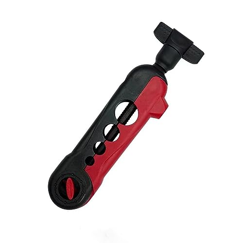 Mini Fishing Line Winder Spooler Tool - Portable Black & Red