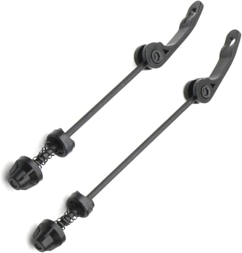 Mountain Bicycle Wheel Skewers Quick Release Axle - Black