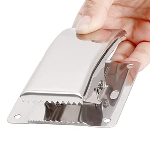 Stainless Steel Fish Fillet Clamp - Tail Clip for Easy Cleaning