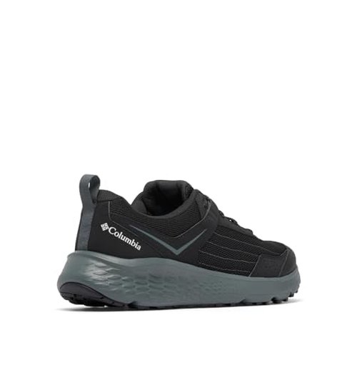 Columbia Mens Vertisol Trail, Black/Pure Silver, 8