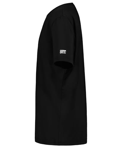 Billabong Boys' UPF 50+ Rash Guard Surf Shirt – Loose Fit, Black, 18-20