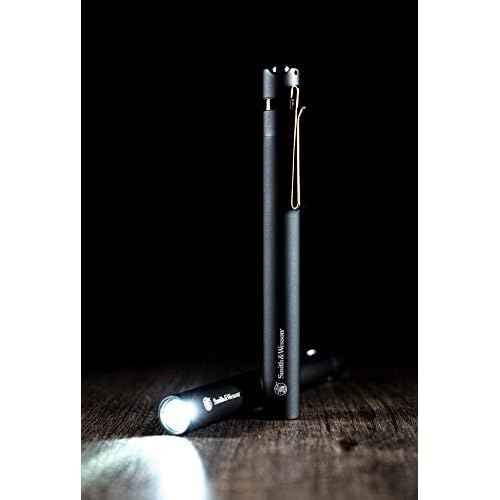 Smith & Wesson Night Guard Micro Flashlight with Compact Design, Easy Operation and Heavy Duty Construction for EDC, Work, Survival, Hunting and Outdoor