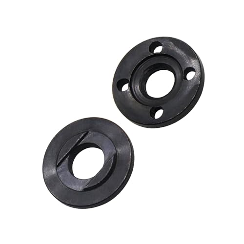 Inner Outer Angle Grinder Flange Nut Compatible with Dewalt Ryobi Makita Black & Decker 224399-1 193465-4 224568-4 Metal Lock Nut Kit (2-Pack)