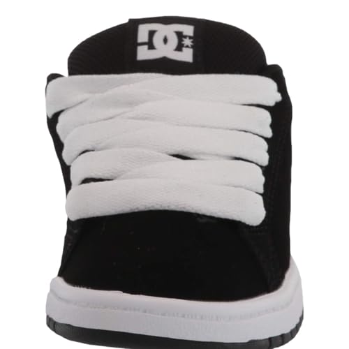 DC Kids Court Graffik Skate Shoe - Big Kid Black/White