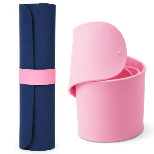 Yoga Mat Strap - Heavy-Duty Silicone Wrap for Secure Storage