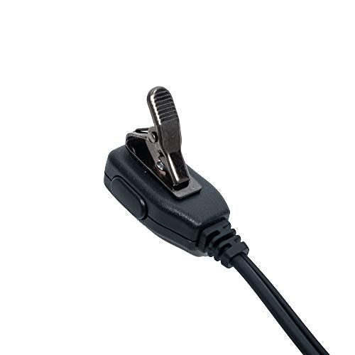 G Shape Earpiece Headset with Mic for Kenwood & Baofeng Two-Way Radios