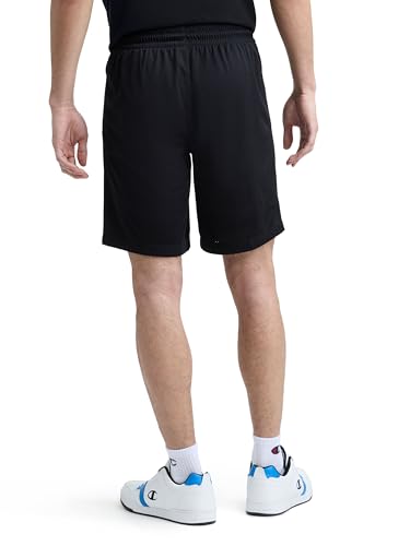 Champion Men's Performance 9" Mesh Shorts XL Black - Athletic Courtwear