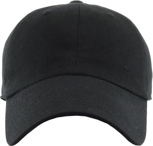 Classic Unisex Cotton Adjustable Low Crown Baseball Cap