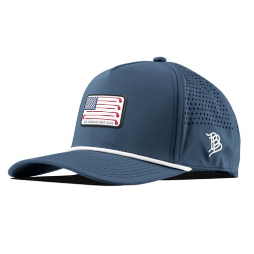 Branded Bills Orion All American Curved 5 Panel Rope Hat for Men