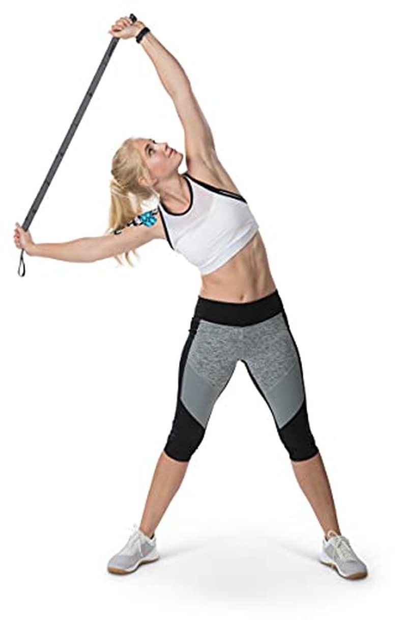 RockTape Rockband Flex Ultra-Durable Resistance Bands with Handles and Loops,Grey, Light