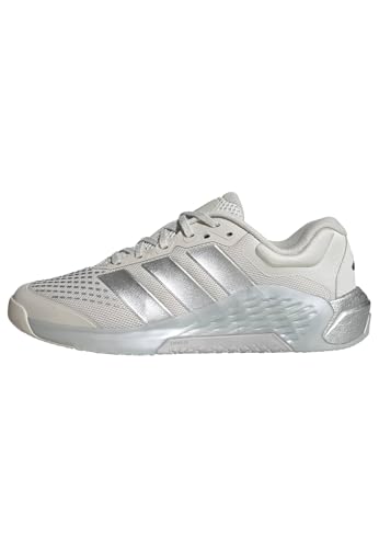 Training Sneakers - adidas Womens Dropset 4 - White, Size 8.5