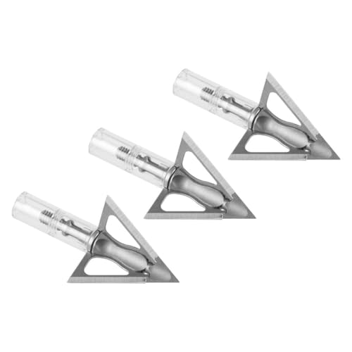 G5 Outdoors G5 Striker V2 Fixed 3-Blade Broadhead 100-Grain, 1.25" Cut, Steel Ferrule