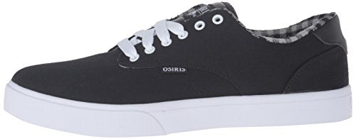 Osiris Men's Slappy VLC Skateboarding Shoe, Black/White, 8 M US