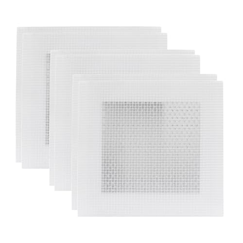 6Pcs Drywall Repairs Patch,4 x 4 Inch Drywall Repair Kit, Self Adhesive Wall Hole Repair Kit for Damaged Drywall or Ceiling