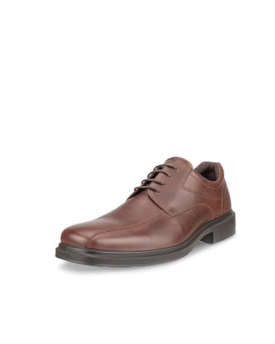 Men's Dress Shoes - ECCO Helsinki 2.0 Bike Toe Tie - Size 10-10.5 Mink