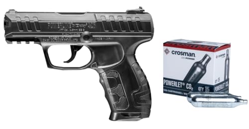 CO2-Powered BB Pistol - 15-Shot Airgun with Built-In Magazine