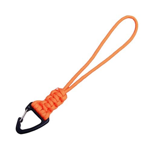 3-Pack Paracord Keychain Lanyard with Triangle Buckle Clasp