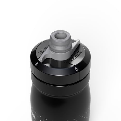 15oz CamelBak Podium Water Bottle - Black, High Flow Cap, Easy Squeeze