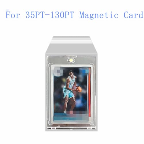 200PCS Resealable Card Sleeves for Magnetic Holders 35PT-130PT