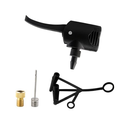Dual Head Air Pump Adapter Valve - 3 in 1 Replacement Connector