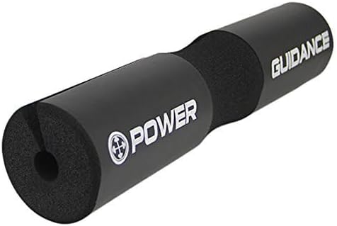 POWER GUIDANCE Barbell Squat Pad - Neck & Shoulder Protection for Squats, Lunges & Weight Lifting - Fits Standard & Olympic Bars
