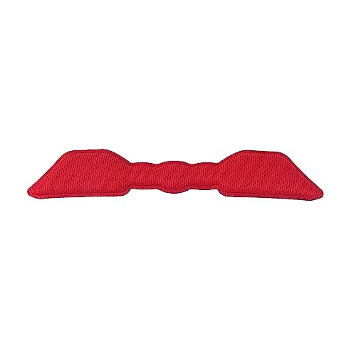 Universal Helmet Replacement Padding Kit - 25 Piece Foam Liner Set - Red J