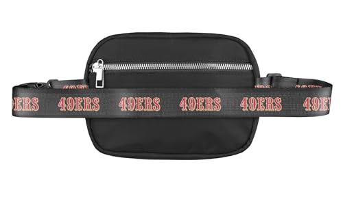 San Francisco 49ers Crossbody Belt Bag - Team Wordmark Design