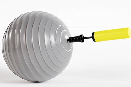 Hand Air Pump for Gym Balls, Exercise Balls & Inflatables - 11"