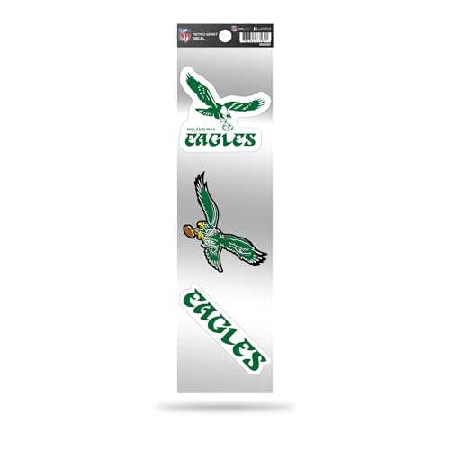 NFL Retro Decal Set - 3 Vintage Stickers for Team Spirit