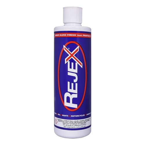 RejeX 16 Fl Oz High Gloss Polymer Coating for Cars, Boats & More
