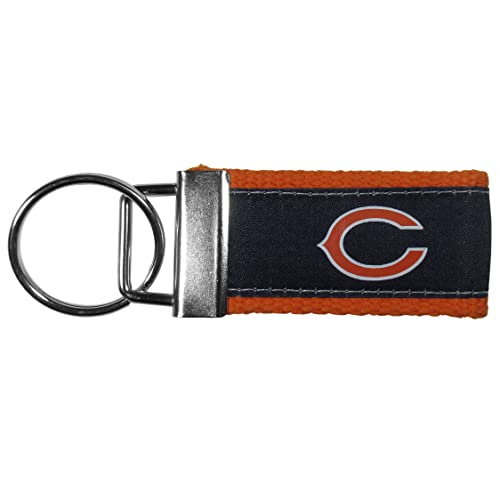 Woven Key Chain - Chicago Bears Team Color, 4 Inches