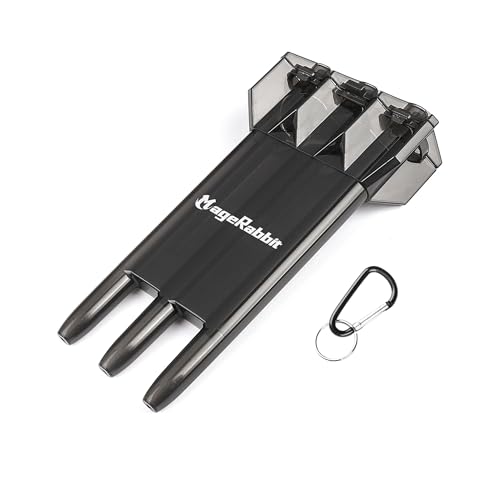 Dart Case - Hard Shell for 3 Darts, Translucent Black