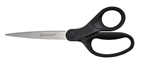 8-Inch Recycled Scissors for Home & Office - Black