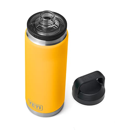 YETI Rambler 26 oz Insulated Stainless Steel Bottle with Leakproof Chug Cap - Alpine Yellow