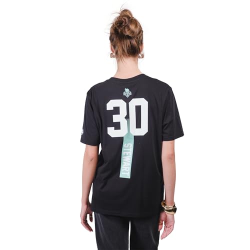 WNBA Official Super Soft Breanna Stewart T-Shirt - New York Liberty - Small